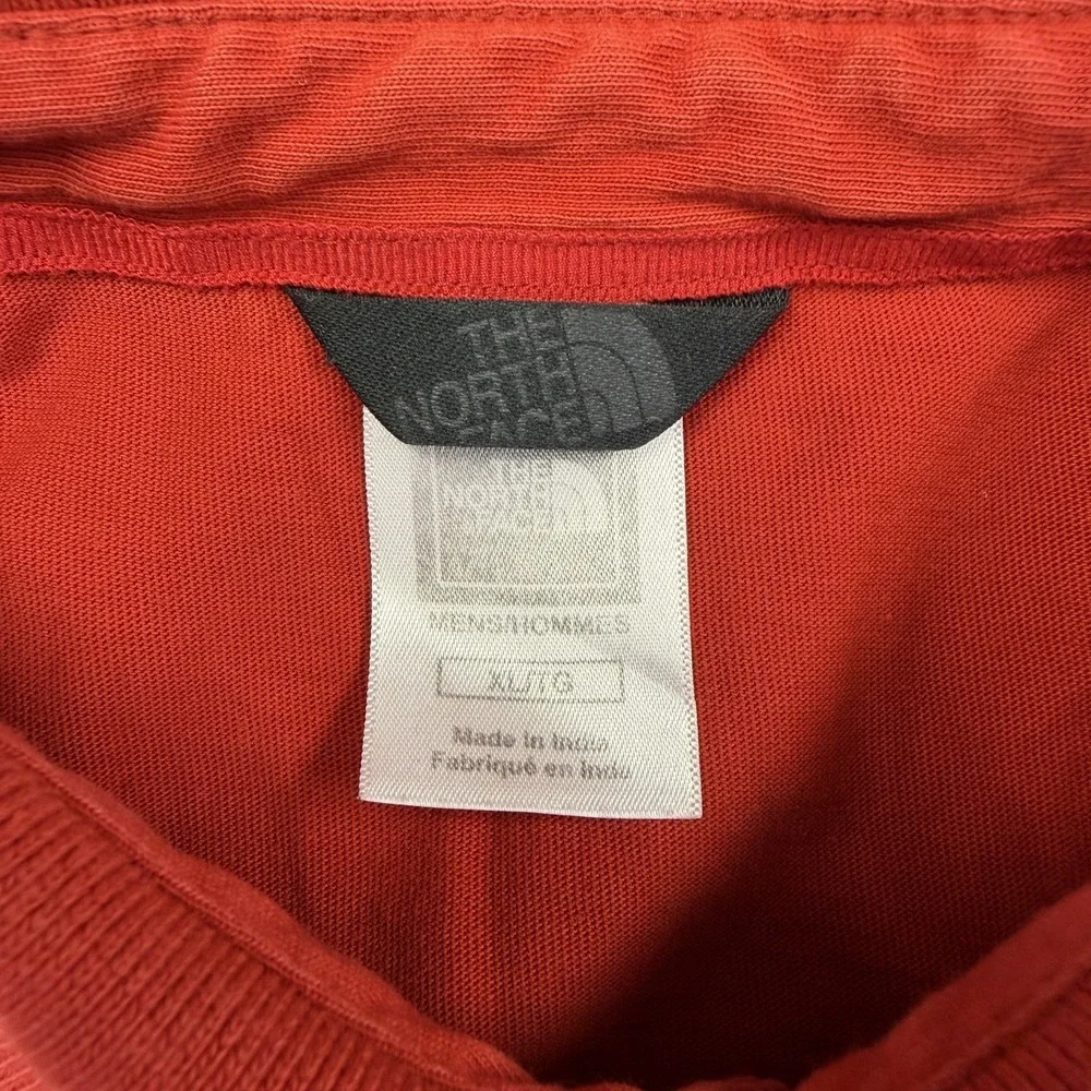 The North Face Shirt Mens XL Red Short Sleeve Tennis Golf Polo